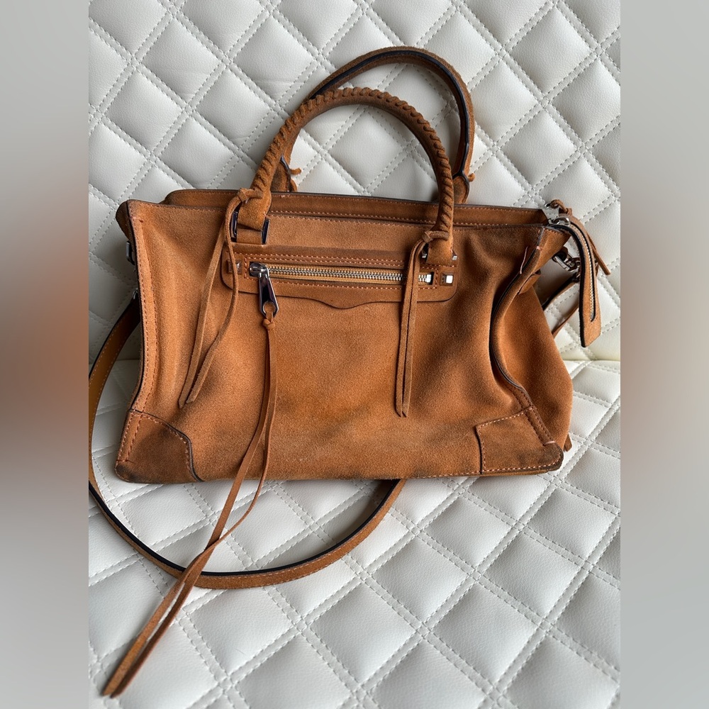 Rebecca Minkoff Regan Satchel Suede